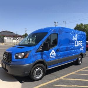 albertsons van wrap